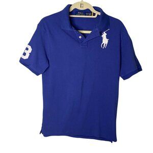 Polo Ralph Lauren Classic Fit Boys XL 18-20 Large Pony 3 logo Preppy School kids